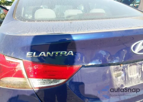 2013 Hyundai Elantra Gls from USA, damaged, VIN 5NPDH4AE1DH176995